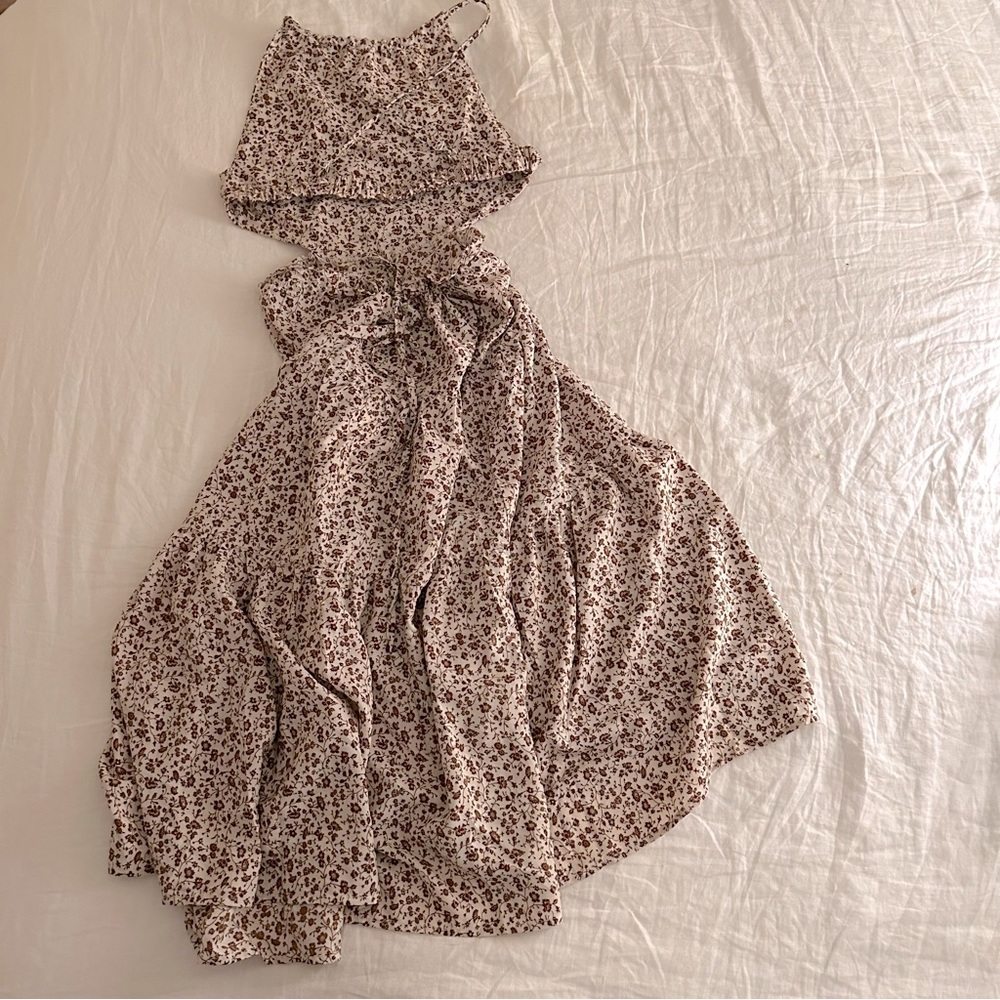 Floral Print Women's Dress